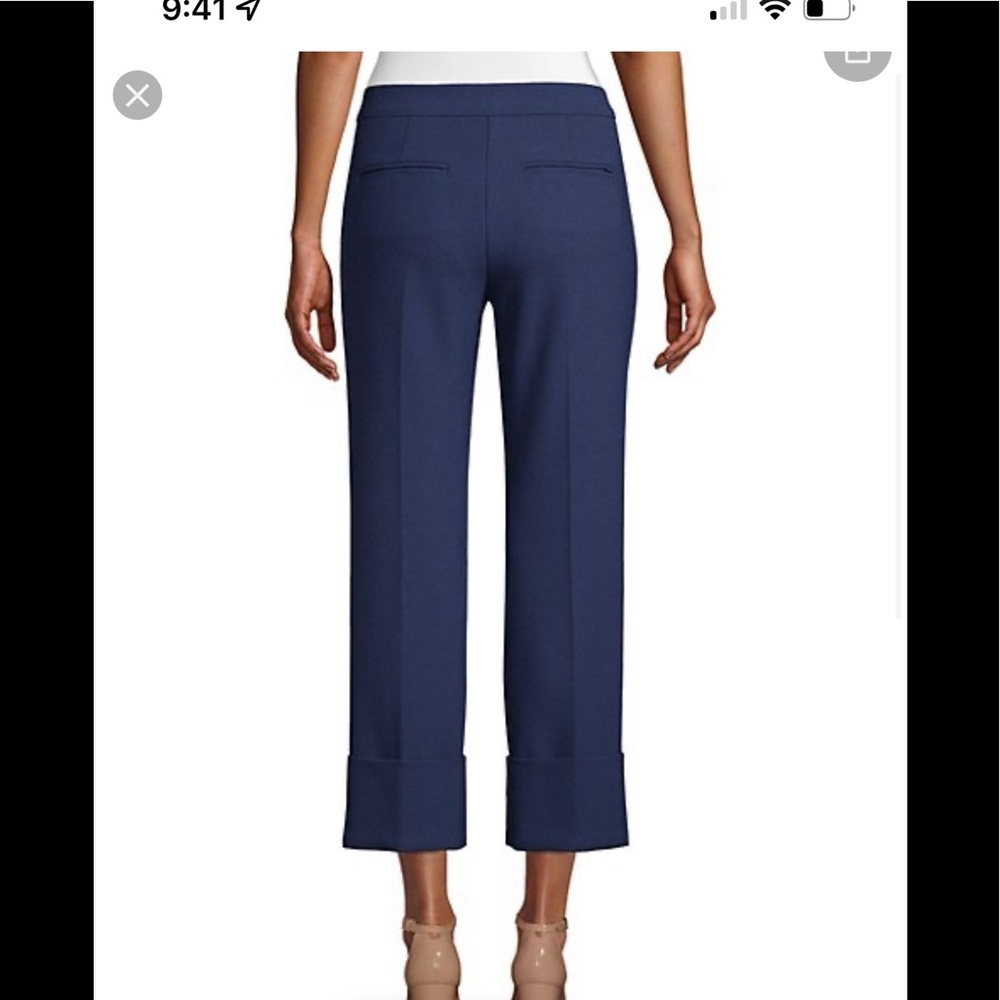 Trina Turk  Banshee Navy Pant NWT Size 00
